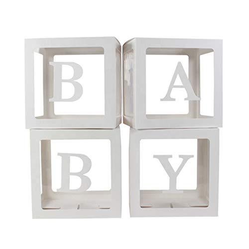 Baby Shower Balloon Box Letters