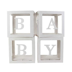 Baby Shower Balloon Box Letters