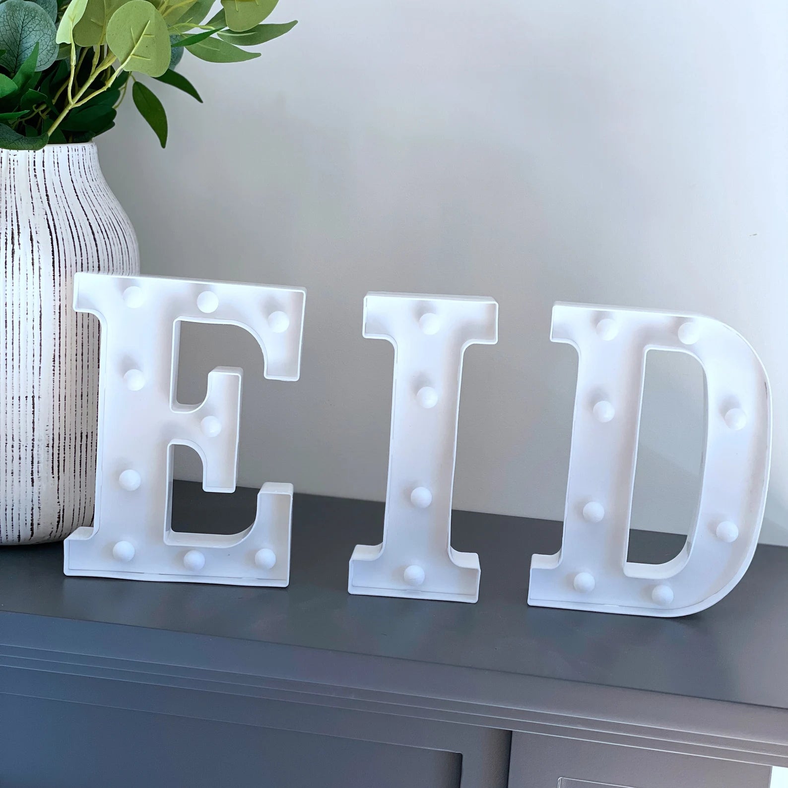 LED 'EID' Letters