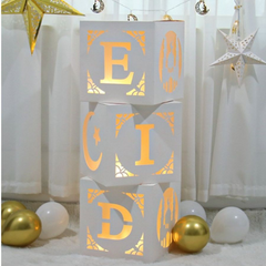 WHITE EID LIGHT BOXES