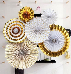 Hanging Paper Fans